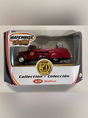 Matchbox Collectibles 1939 Bedford Fire Truck 50th Anniversary NIB 96947